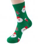 Носки НГ р.35-40 "Новогоднее настроение" Санта