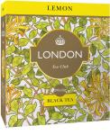 LONDON Tea Club Чай черный "Лимон", 100 пак.