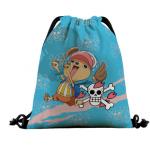 62320 One Piece | Рюкзак текстильный "Тони Тони Чоппер", р-р 39х32 (голубой)