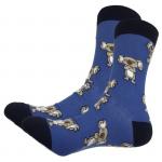 В мире животных | Носки "Коала", р-р 40-44 (джинс/черный)