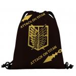 62030 Атака Титанов | Рюкзак текстильный "Разведотряд", р-р 39х32 (золотой)