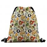 62054 Мир Миядзаки | Рюкзак текстильный "Мир Хаяо Миядзаки", р-р 39х32 (бежевый)