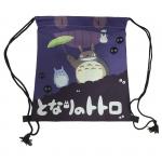 62085 Мир Миядзаки | Рюкзак текстильный "Волшебные соседи", р-р 39х32 (синий)