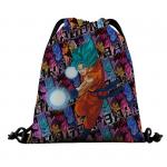 62221 Dragon Ball | Сумка-рюкзак текстильный "Супер Сайян", р-р 39х32 (мульти)