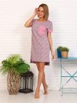 Туника домашняя, розовый (684-2)