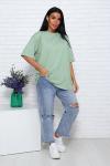 Футболка женская оверсайз (01004, мятный)