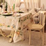 Набор новогодний столовый Spruce mood скатерть 150х220см +/-3см с ВГМО, салфетки 40х40см-12 шт, 100% хлопок