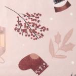 Плед "Этель" New Year's details, 100х150см, флис