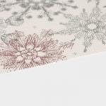 Дорожка на стол Доляна «Новый год», 180?30 см, бежевая