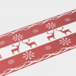 Дорожка на стол Доляна «Новый год», 180?30 см, красная