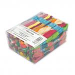 Нитки для вышивания "Gamma" набор мулине "Суперцена-100" 100% хлопок 100 x 8 м