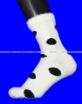 Ecosocks носки женские ангора НОРКА ШЕРСТЬ высокие ГОРОХ арт. 6624
