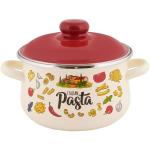 Кастрюля эмалированная 2л коническая "Pasta ITALIAN" Appetite