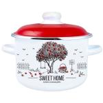 Кастрюля эмалированная 2л "Apple Tree" Appetite