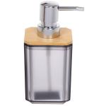 Дозатор для жидкого мыла Квадро 260 мл серый