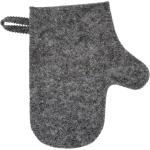 Рукавица для сауны серая "Hot Pot",  войлок /20