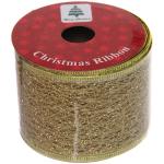 Лента для декорирования "Сказка" 6,3 см, 2,7 м, Золото