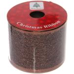 Лента для декорирования "Сказка" 6,3 см, 2,7 м, Шоколад