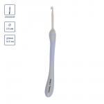 Для вязания "Gamma" RHT крючок с прорезин. ручкой алюминий d 3.5 мм 14.5 см в блистере