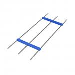 Для вязания "Gamma" VL-10 вилка пластик алюминий 30 см