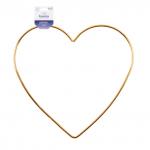 Для вязания "Gamma" RKH-030 Каркас для рукоделия "сердце" (заготовка) сталь металл