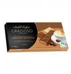 Молочный шоколад Maitre Truffout с начинкой со вкусом Cappuccino в мини батончиках 100 гр