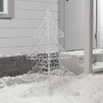 Светодиодная фигура «Ёлка» 65 ? 90 ? 35 см, металл, 31 В, свечение белое