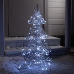 Светодиодная фигура «Ёлка» 65 ? 90 ? 35 см, металл, 31 В, свечение белое