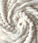 Плед 175*210 см, Велсофт - жаккард, Нежность