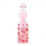 HATA KOSEN Газировка Ramune Strawberry РАМУНЕ со вкусом Клубники, 200 мл., стеклянная бутылка со стеклянным шариком