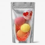 GO Подарочный набор "Pink confetti" (гейзеры Ягода малина+Персиковый шторм+Цитрусовый бриз), 255г