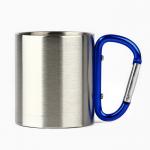 Кружка туристическая с карабином «Папа», 180 мл, МИКС