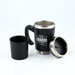 Термокружка 2 в 1 «Принцип мужчины», 600 мл