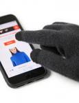 NORVEG Merino TEC Touch Screen Перчатки unisex цвет темно-серый