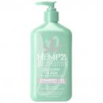 Молочко для тела с церамидами и В3 HEMPZ Огурец и Алое/HEMPZ Beauty Actives Cucumber & Aloe Moisturizer 500ml