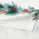 Дорожка на стол Этель New Years treat 30?70 см, 100% хлопок, саржа 190 г/м?, белая