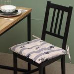 Подушка на стул Этель "Leaves" 42х42см, 100% хлопок, репс 220 гр/м2