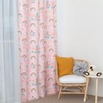 *Штора "Этель" Pink Rainbow, 145*260 см, 100% хлопок