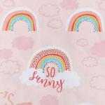 *Штора "Этель" Pink Rainbow, 145*260 см, 100% хлопок