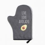 Варежка-прихватка "Avocado" 20х28см,саржа, 100% х/л, ватин 250г/м2