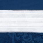*Штора портьерная  "Этель" 145*270 см Валенсия Голубой океан ,100% п/э