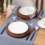 Дорожка на стол Этель Kitchen 40?150 +/-5 см, синий, 100% хлопок, саржа 220 г/м?