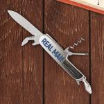 Подарочный набор мужской «ABSOLUT»: нож мультитул, стопки 2 шт