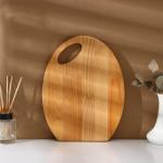 Набор деревянных разделочных досок на подставке Adelica, 3 шт: 30?24, 22,5?18, 19?15 см, пропитаны минеральным маслом, берёза