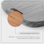 Маслёнка - сырница деревянная с крышкой Adelica, 17?11?6,5 см, берёза