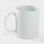 Кружка - хамелеон Доляна Warm up, 350 мл, керамика, белая