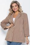Жакет Зоя (светло-коричневый) Б12532-3