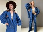 Жакет женский  DENIM075/01/Синий