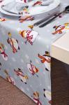 Дорожка на стол из рогожки 145x45 Happy Fox Home