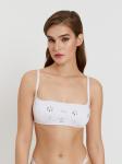 Бюстгальтер Bralette жен. Miuccia белый